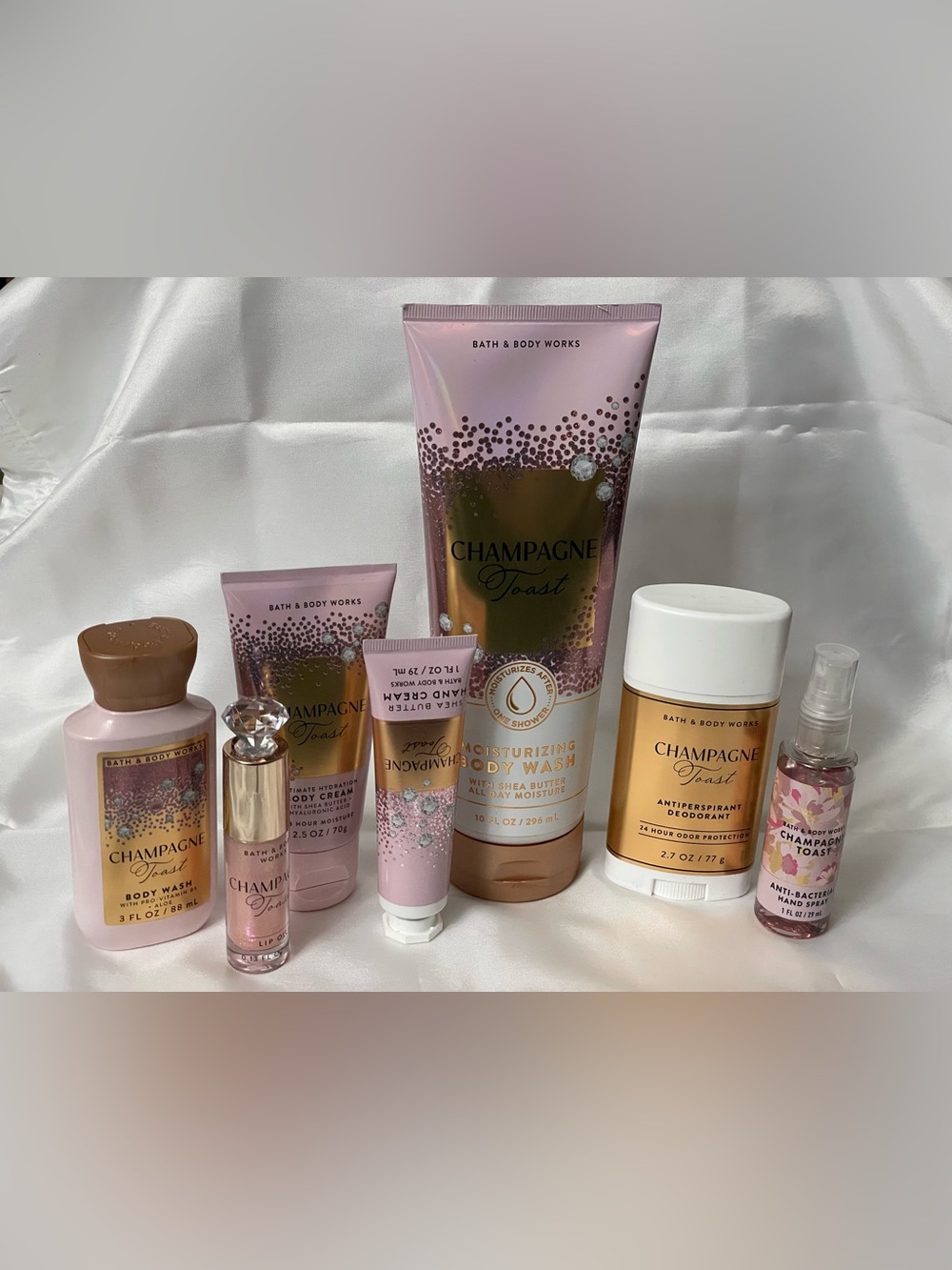 Bath & Body Works Champagne Toast 6-piece Bundle